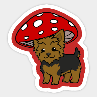 Yorkshire terrier Mushie Sticker